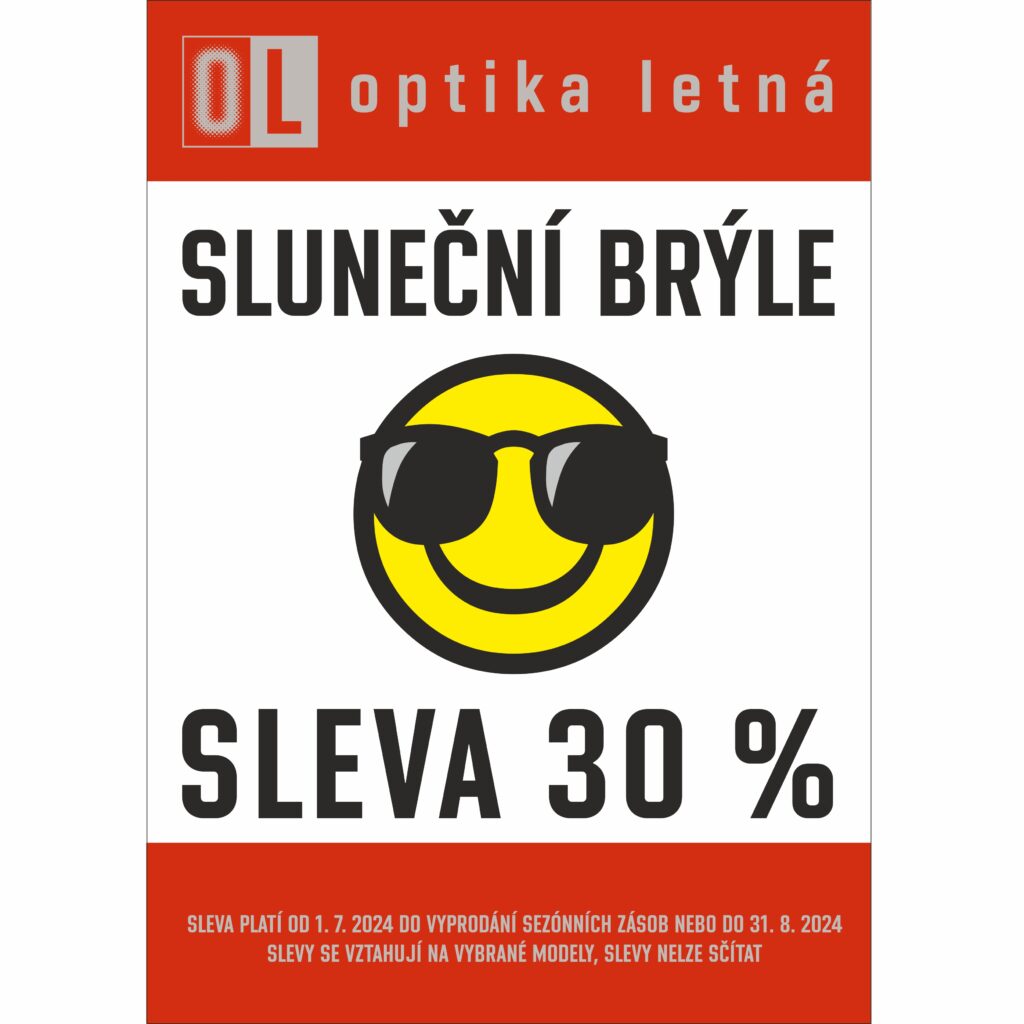 Sluňáky -30 % Léto 2024